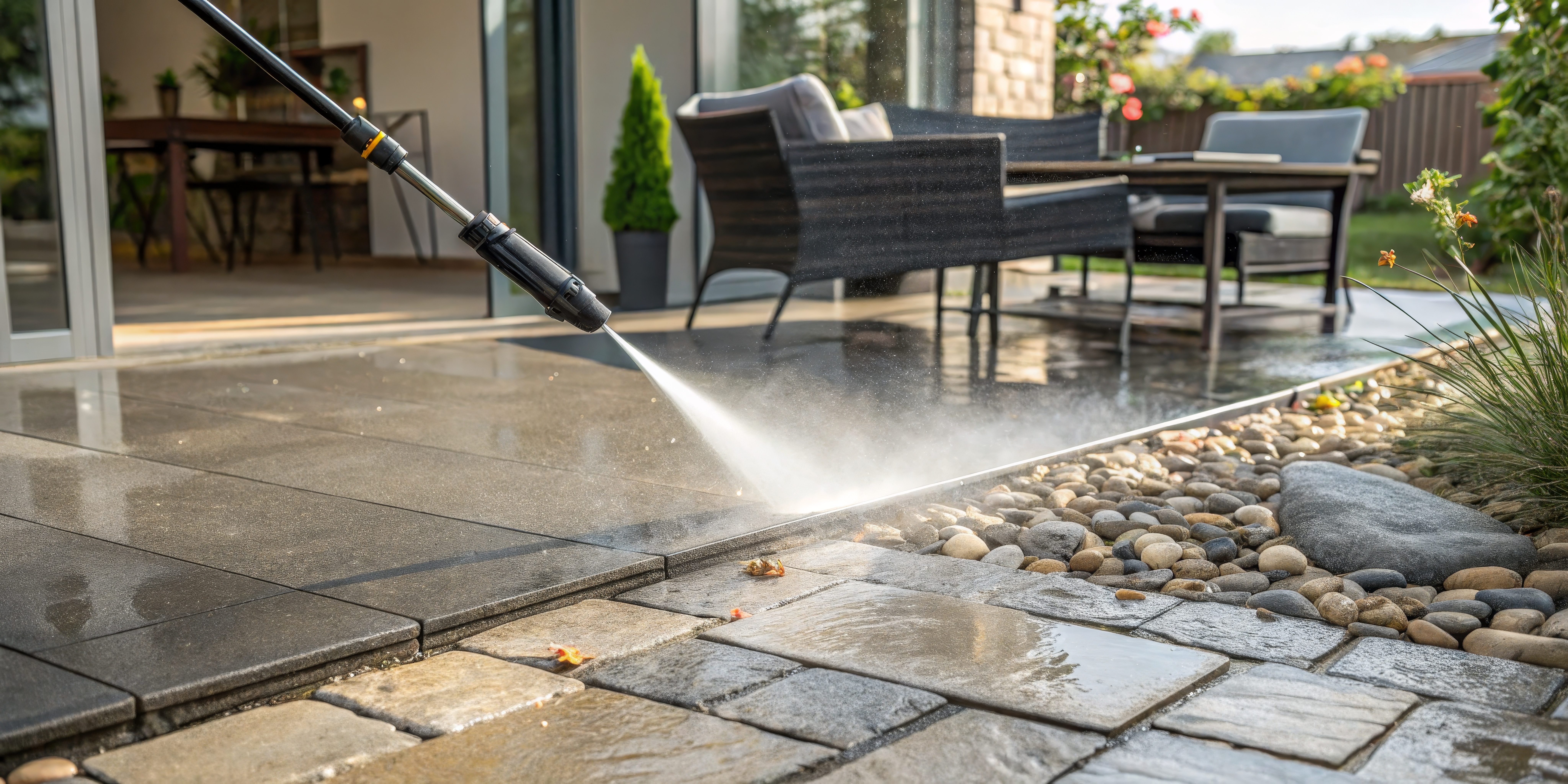 Patio ready for summer